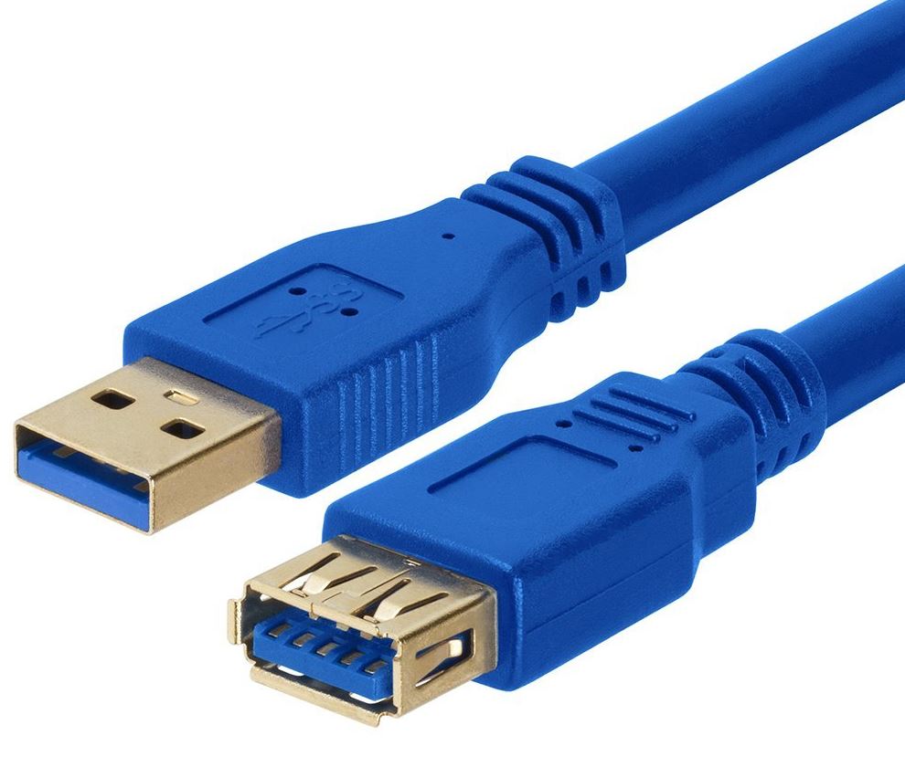 Astrotek USB 3.0 Extension Cable 2m - Type A Male to Type A Female Blue Colour Astrotek USB 3.0 Extension Cable 2m - Type A Male to Type A Female Blue Colour